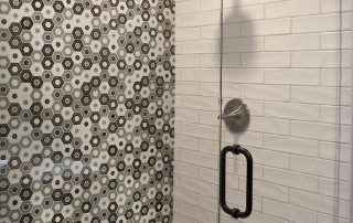 Custom designed shower