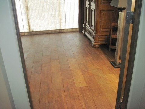Floors Wood-Look Tile -- Carefree Floors