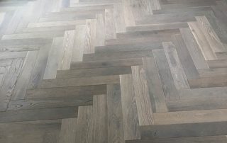 Hardwood Floor Herringbone Pattern